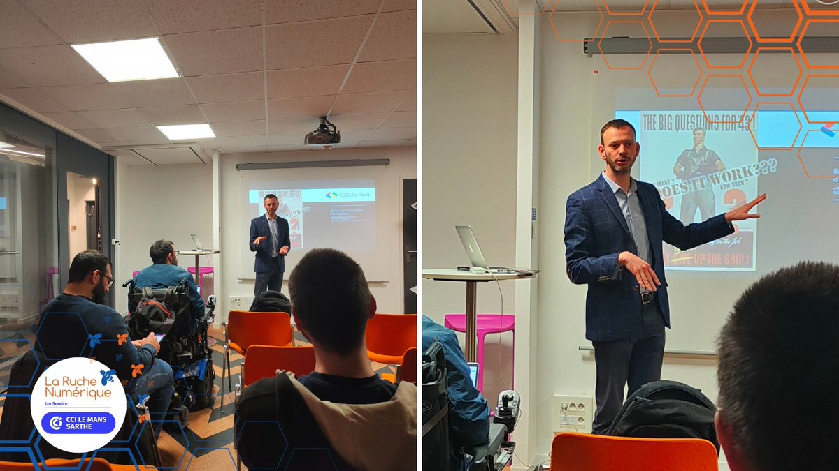 [GDG LE MANS #15 💻]

Rendez-vous au <a href="/villageCALeMans/">Le Village by CA Le Mans</a> ce soir pour une soirée avec le <a href="/gdglemans/">GDG Le Mans</a> 🧑‍💻

𝘾𝙤𝙢𝙢𝙚𝙣𝙩 𝙧𝙚𝙩𝙧𝙤𝙪𝙫𝙚𝙧 𝙡𝙖 𝙘𝙤𝙢𝙥𝙚́𝙩𝙚𝙣𝙘𝙚 𝙛𝙤𝙣𝙘𝙩𝙞𝙤𝙣𝙣𝙚𝙡𝙡𝙚❓

Merci à Julien Busset pour sa présentation ✨