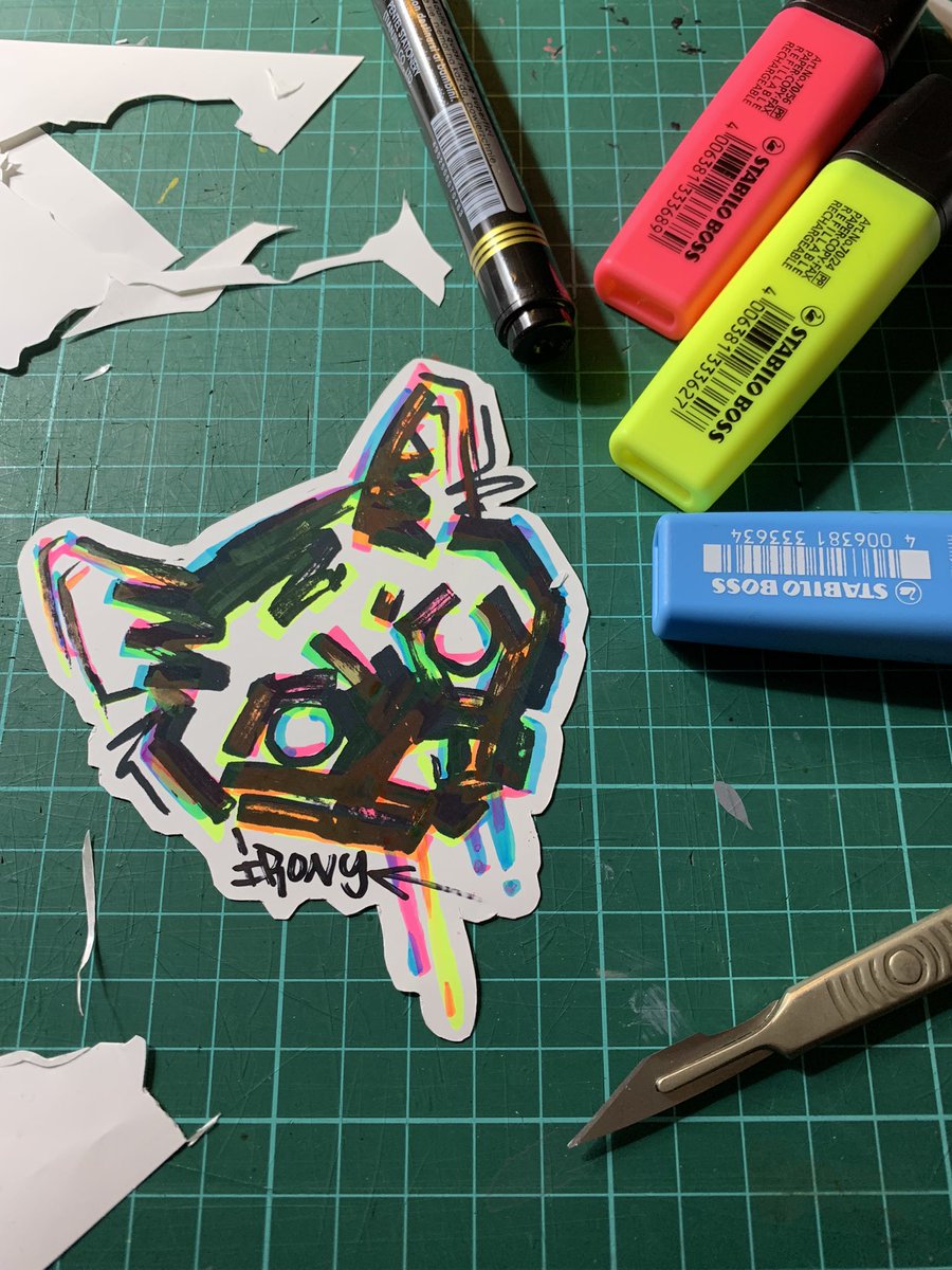 More sticker things.