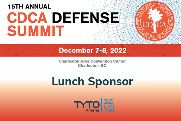 WeAreQuantumSky's tweet photo. Lunch is on us! Come grab a bite to eat tomorrow at the CDCA Defense Summit between 11:30 AM - 12:30 PM EST. If you see any Tyto Athene representatives walking around CDCA, please say hello! https://t.co/9JyNaN1uYP