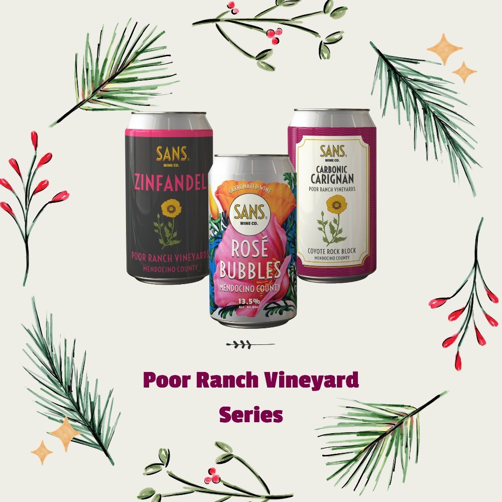 sanswineco's tweet photo. Support a small, family owned wine business and give the gift of SANS. Limited holiday gift packs available now, of our most popular and most sought after wines!  https://t.co/2uCLCmkOna https://t.co/H9PBRXMboz