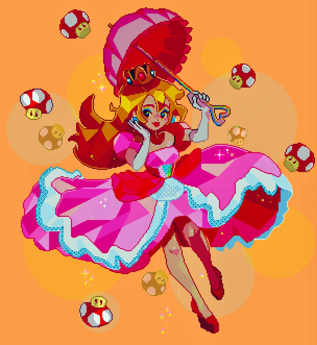 DesiraeSalmark's tweet photo. Your pixel is in another castle 🍄 https://t.co/sGiKSaqb9O