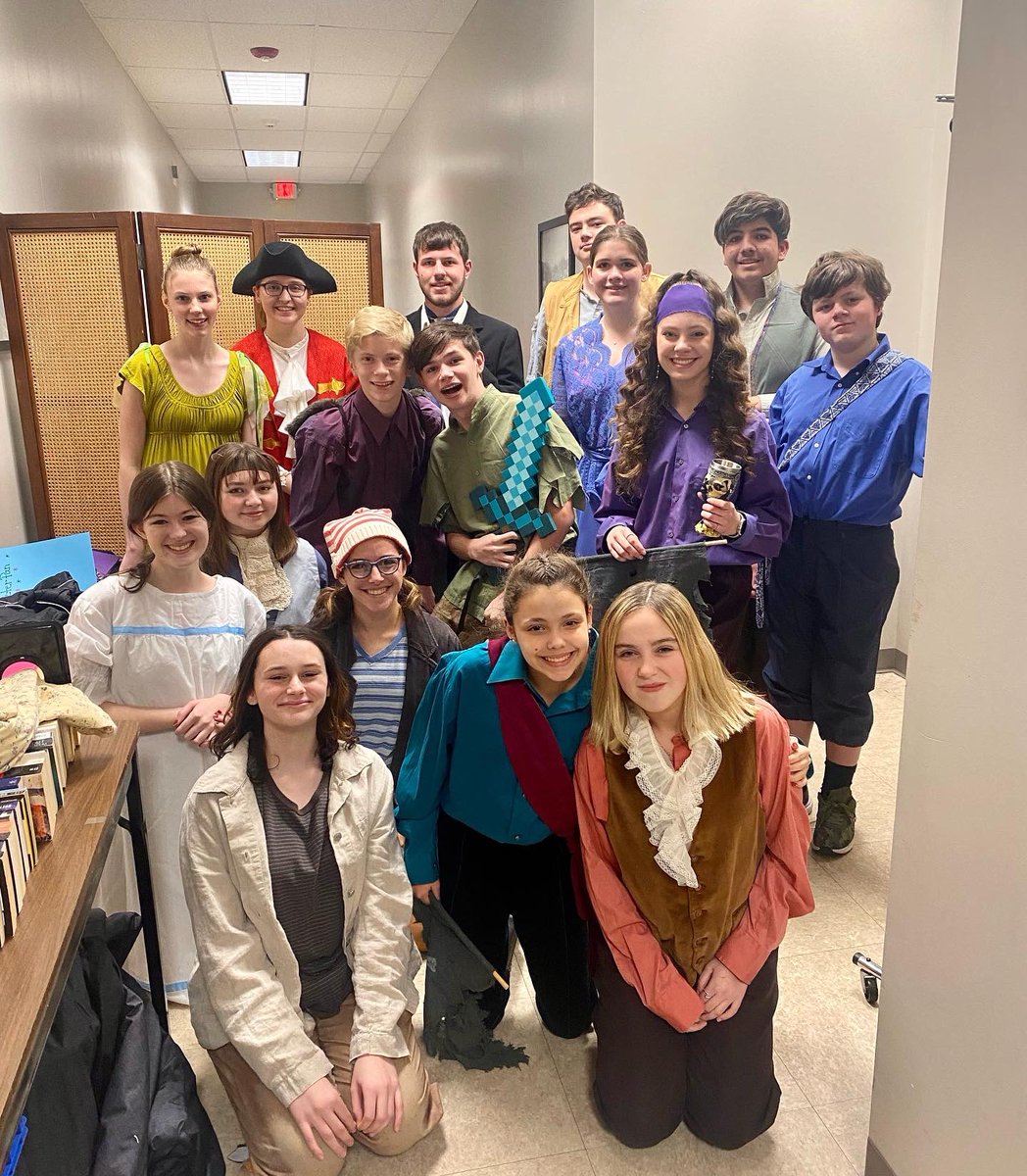 SHSTheatre's tweet photo. TOMORROW NIGHT ONLY!
Our student-directed “Peter Pan”one act takes flight on the SHS theatre stage tomorrow night only at 7pm! Make sure to come support the last show that will be put on on the SHS Theatre stage this year; admission to this event is free!✨💚 https://t.co/Cayipi4zSI