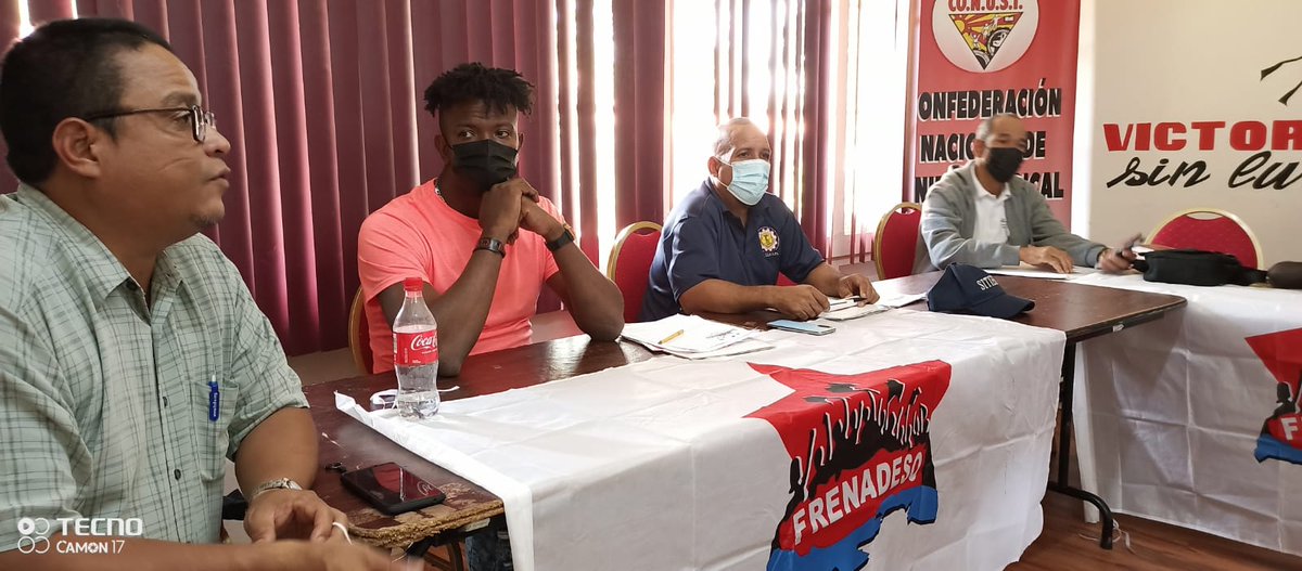 Reunión de Frenadeso Capitulo de Panama por el Consejo Regional de CONUSI, lectura de los Documentos, Participación de Diferentes Organizaciones sindicales, Preparándonos para la continuidad del congresillo.