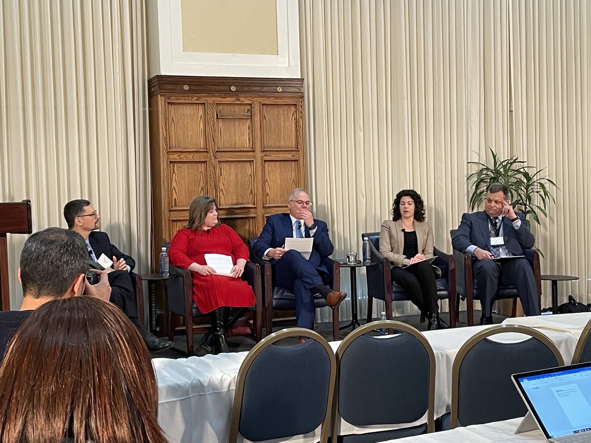 DBMuha's tweet photo. Great panel at NHC Housing Solutions ⁦@dsgasson⁩ ⁦@EmilyCadik⁩ ⁦@ApartmentWire⁩ ⁦@NAHBhome⁩ ⁦@natlhousingconf⁩ ⁦@leasedhousing⁩ https://t.co/fTTSq6CbBY