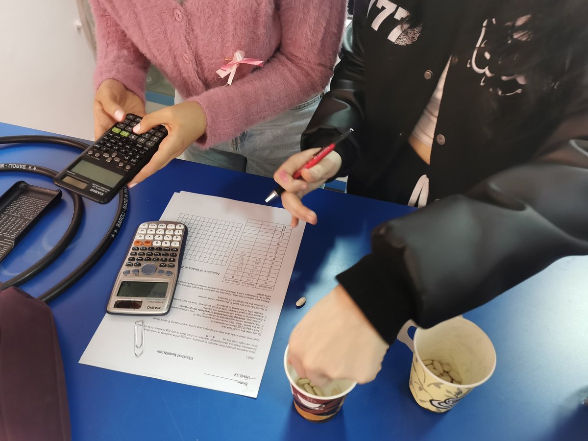 When explaining Chemical Equilibrium, chemical reactions could be difficult to use to clearly demonstrate the concept. By using beans and following instructions, learners  especially visual ones will have the chance to better understand the topic. #chemistryinaction