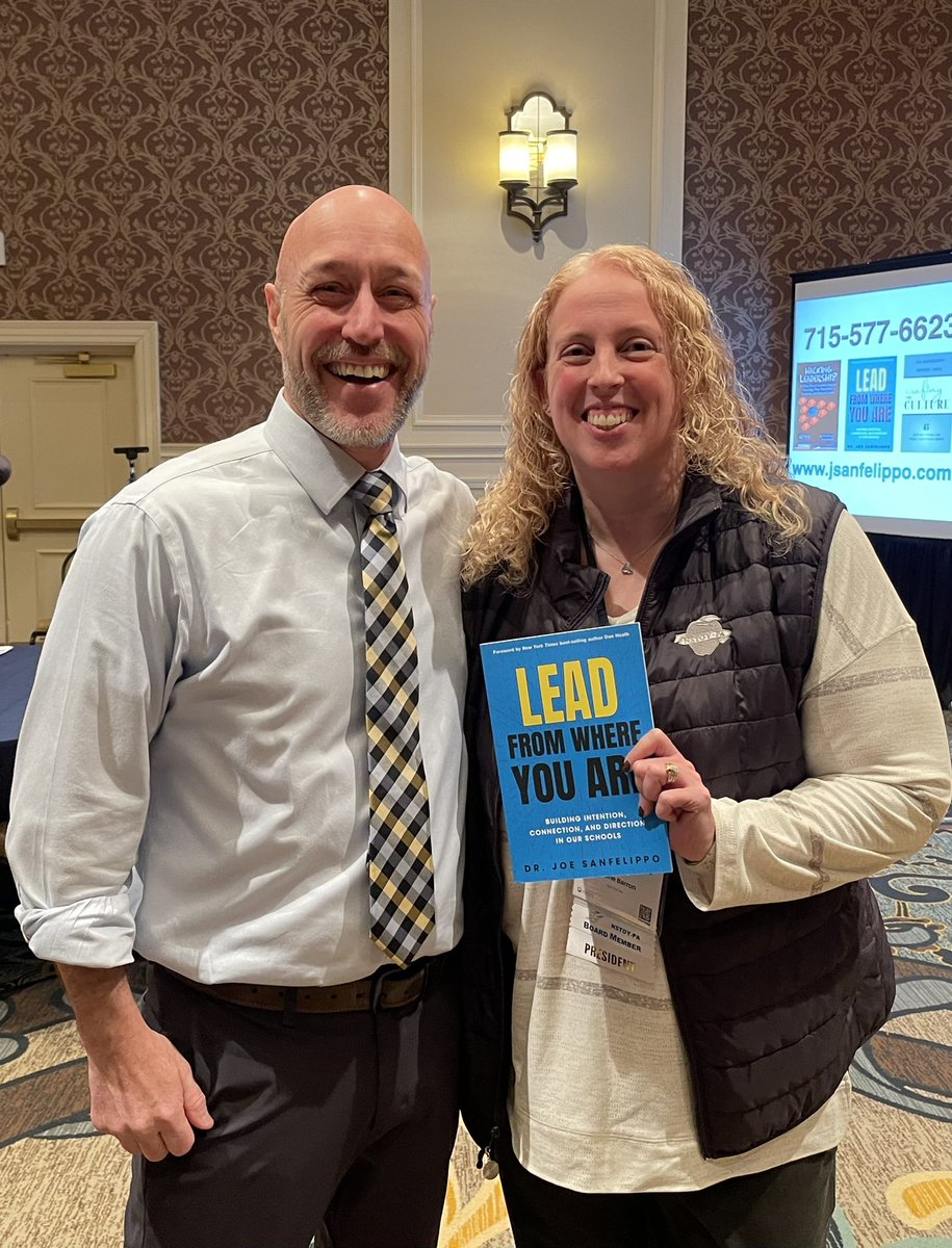 It was an honor and a pleasure to hear from <a href="/Joe_Sanfelippo/">Joe Sanfelippo</a> twice today at #SAS2022. Thank you for talking to and inspiring our <a href="/nstoypa/">NSTOY-PA</a> teacher leaders this morning.