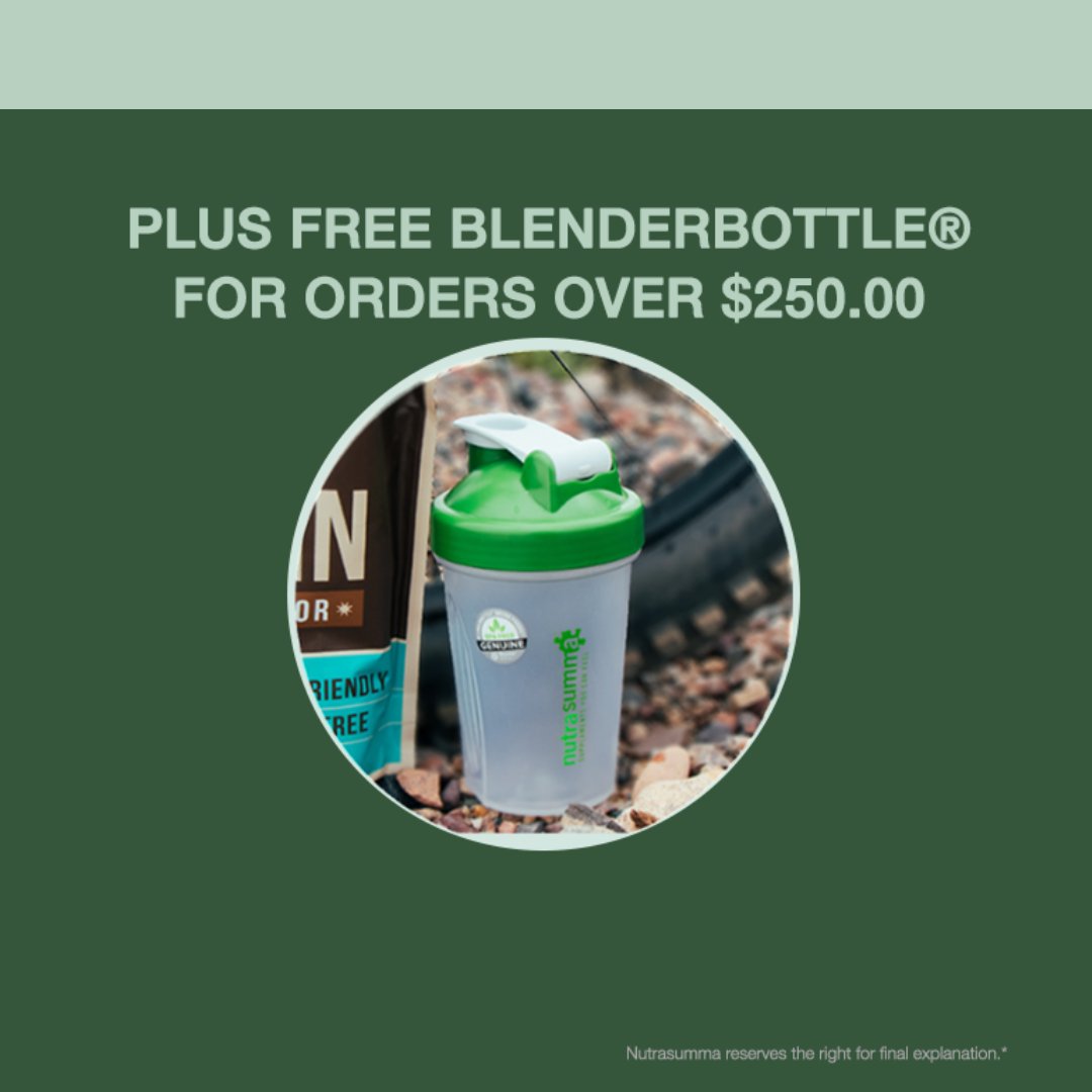 Nutrasumma's tweet photo. 🎄Sale is back w/ FREE BlenderBottle®
https://t.co/b6PtxgWZPm https://t.co/nS2q6Amp9N