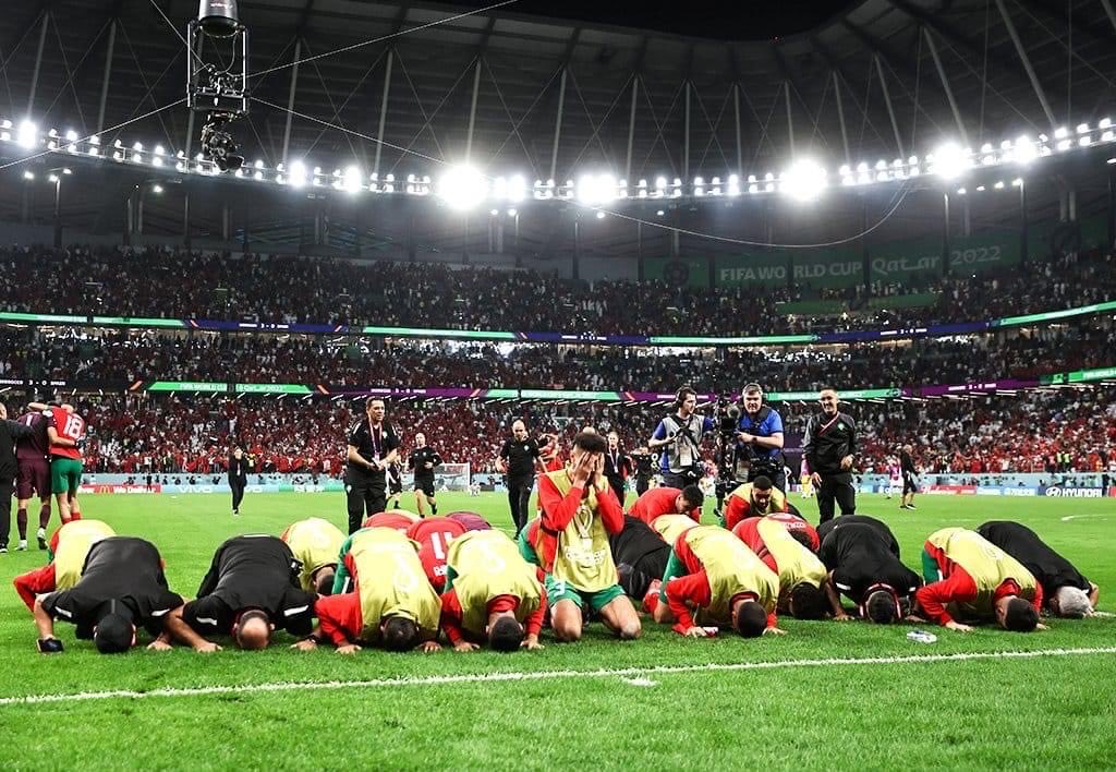 AkramAbdullahi3's tweet photo. Masha’Allah Morocco after victory against spain https://t.co/Aygztru47p