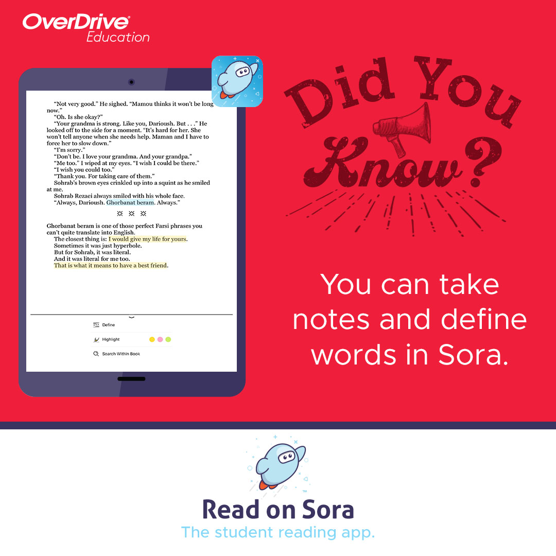 Sora, by OverDrive Education tweet media