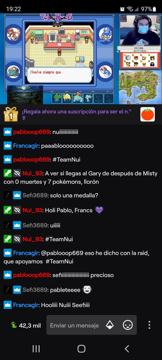Nui_93's tweet photo. Boicot a @RicandiGames en la @pokenoobcup todos a poner #TeamNui en el chat https://t.co/9OLn47sDZC