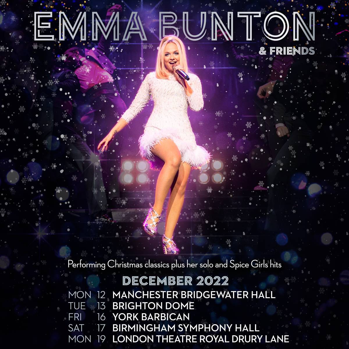 gigsandtours's tweet photo. Ho ho ho! Here's your chance to win a pair of tickets to @EmmaBunton's festive Christmas Tour this month! 🎄❄️

To enter, simply like, retweet and comment which show you'd like to go to! https://t.co/vCYPdRi6z6
