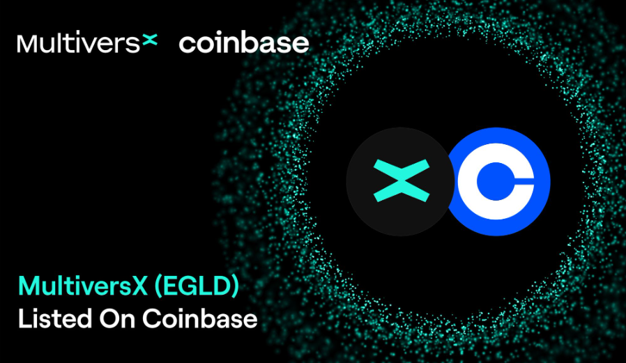 It's here! @ElrondNetwork will be listed on <a href="/coinbase/">Coinbase 🛡️</a> the 7th of December at 5:00 PM UTC 👀🔥

Giving acces to more than 108M users accross 100 countries!⚡️

Big news for our beloved $EGLD, but let's keep working to raise knowledge of it and the underlying technology!🙌