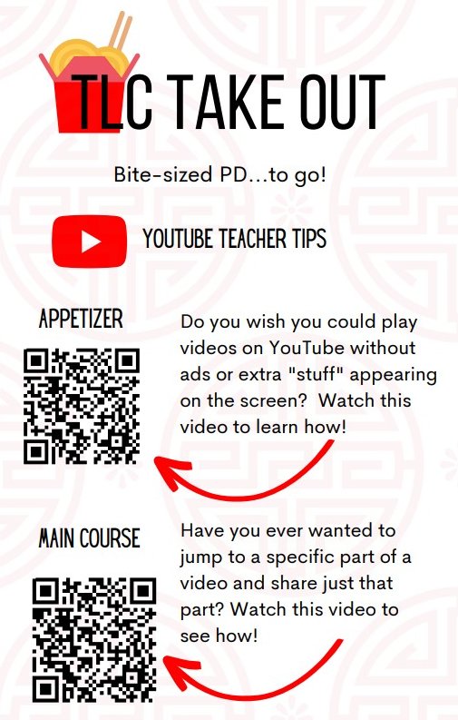 tech_and_tacos's tweet image. I saw this idea on Twitter and shamelessly &quot;borrowed&quot; and remixed it for my teachers.  #techtakeout #pdtogo #bitesizedpd