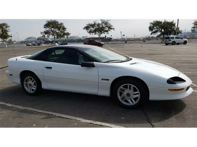 For Sale!!!
VAROOM!!! VAROOM!!!

'96' CAMARO z28 for $10,000
Best of Care! LT1,  5.7L, 8 Cylinder – MUSCLE CAR / PONY CAR!  “It’s Beautiful … and one of the Very Best Out There.  Arctic White with a Black Roof. 1996 Camaro z28,  LT1 with Power Chip and FlowMaster Exhaust System.