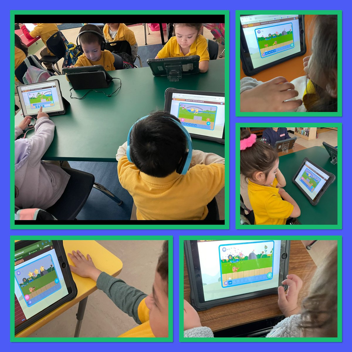 EMIRANDA_BES's tweet image. Hour of code for our PreK Coyotes.  #TeamSISD @Cgarcia_BES @CodeMonkeySTU #CodeMonkeyHOC #HourOfCode #CSEdWeek