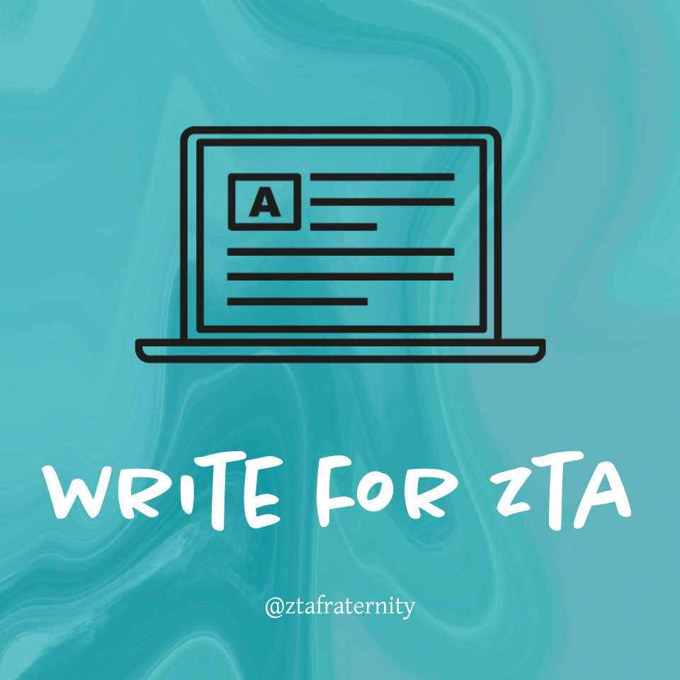 Help ZTA tell the stories of our sisterhood. We are looking for Zetas to join our Contributing Writers Program! 

Fill out the short application form by Sunday, Dec. 11 at 11:59 p.m. EST!

Apply here: bit.ly/3XLSET4