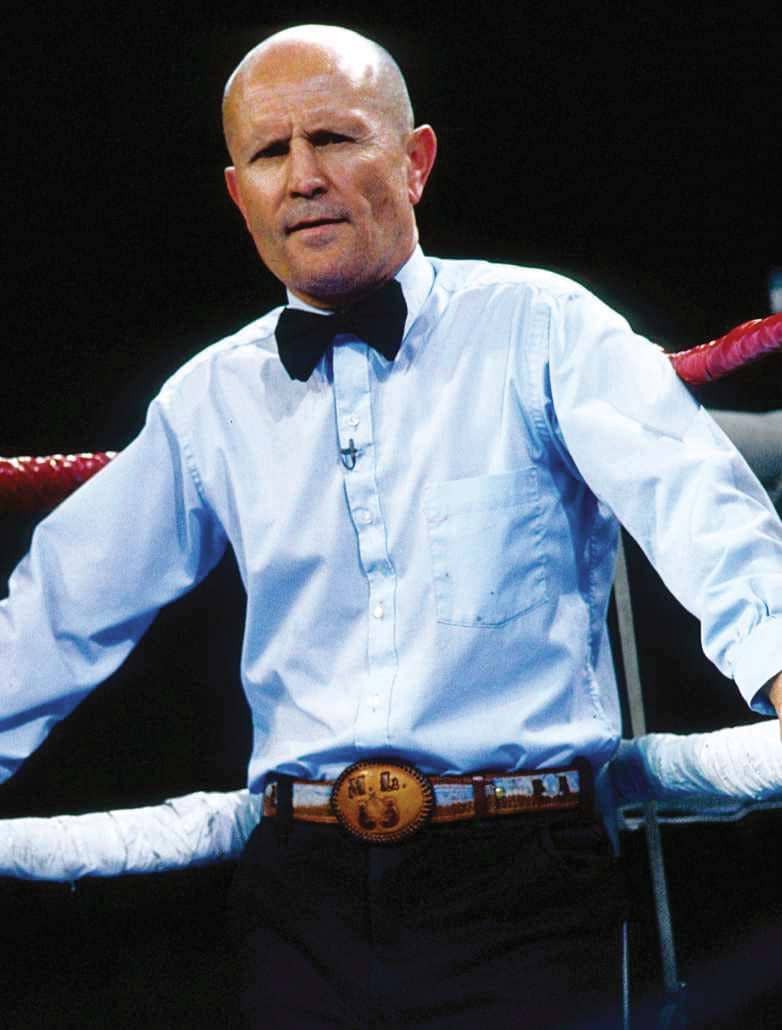 R.I.P Mills Lane An iconic Boxing referee who took no nonsense from anyone! 'Let's get it on!'