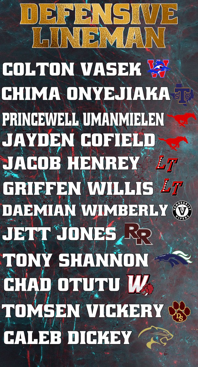 The All FLX Linebackers and Defensive Line Finalists are here🔥🏈  These are our top 9 Austin Area Linebackers and our top 12 Defensive Lineman. Next up @AintThat_Zay breaks down Long Snappers at 1:30pm! Stay tuned! #allflxfinalists #flxatx