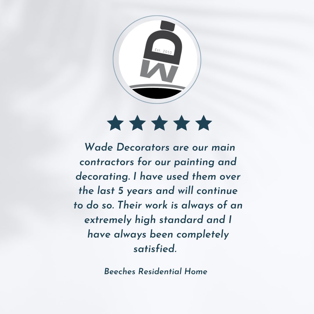 wadedecorator's tweet image. Throwback to a past review! 

You can see more of our past reviews on our website. 

#paintingcontractors #professionalpainters #review #commericalpainter #decorating #paintinganddecorating #industrialpainter #throwback