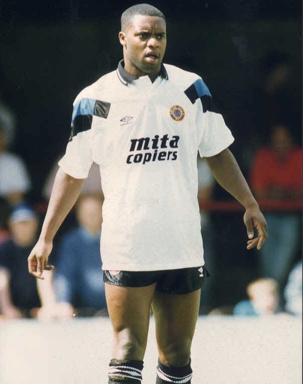 AvfcArchive's tweet photo. Dalian Atkinson, 1993.

#AVFC https://t.co/xWm7grALy2