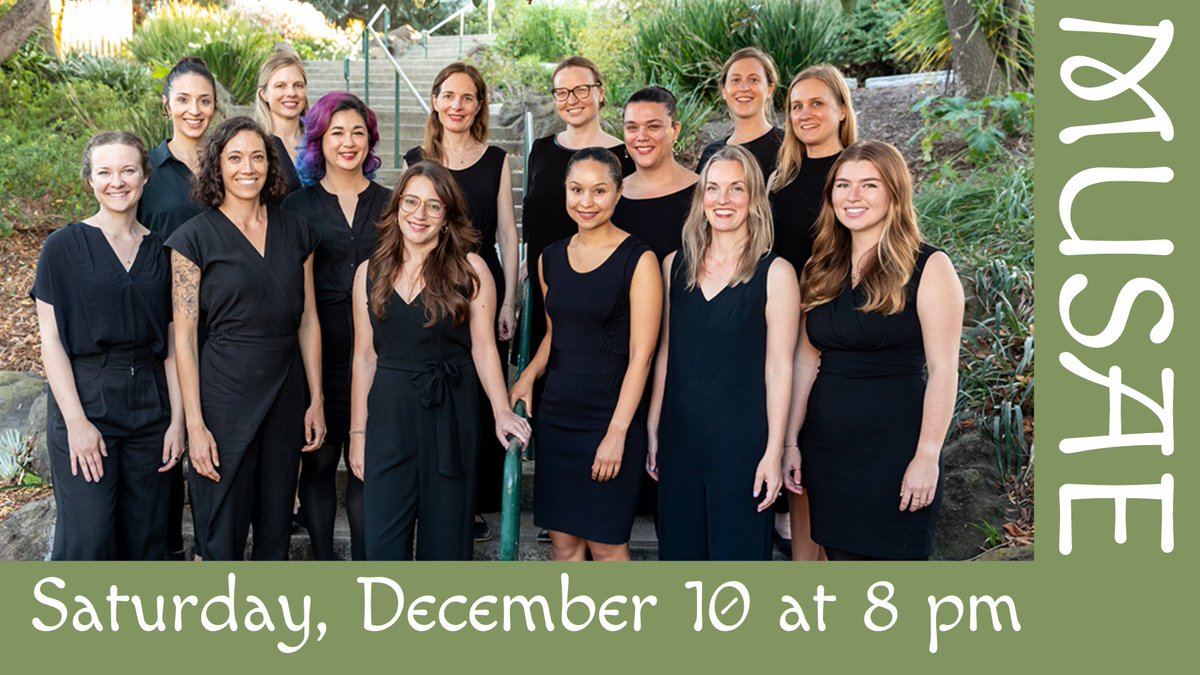 Old1stConcerts's tweet photo. ✨Musae✨

Enjoy scintillating music this upcoming saturday from living composers: choral music to soothe and challenge; envelop and dance; remind of the past and guide to the future.

🎟️ https://t.co/JE914VTNPy 🎟️ https://t.co/qeygQLB8o2