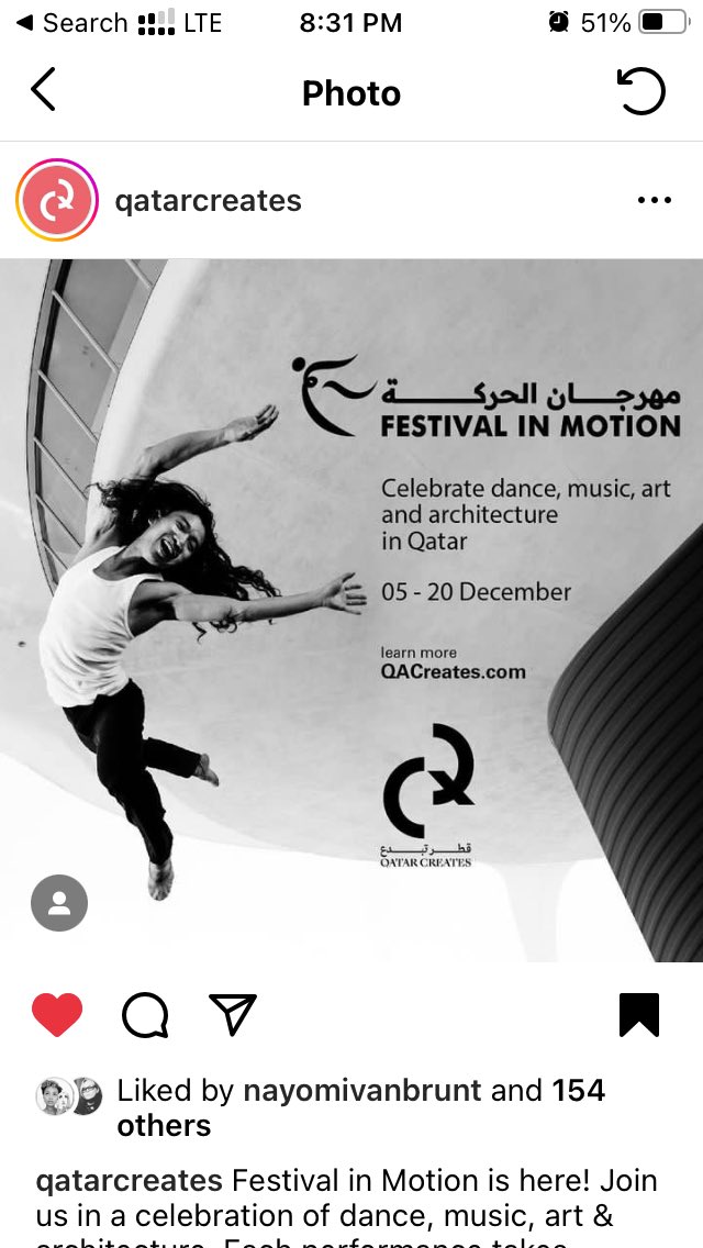 shu_nfts's tweet photo. なんか変なやつが飛んでるぜ。

This picture made me laugh so hard when I realized that it was me. 
📷josh rose 

#LADanceProject #qatarcreate https://t.co/SZ3AqATQ7G