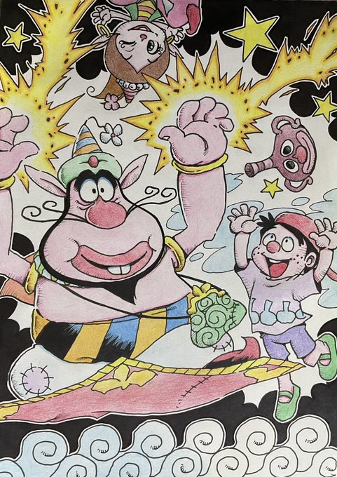 ハクション大魔王 のイラスト マンガ作品 9 件 Twoucan