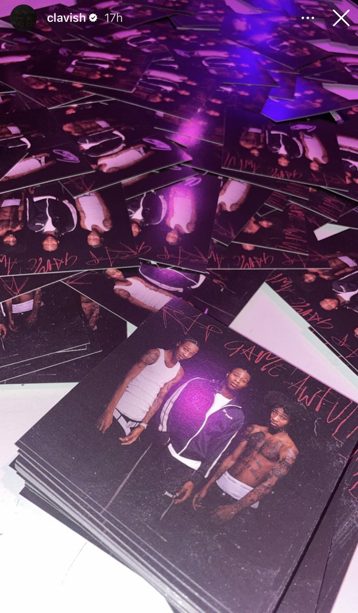 ClavishUpdates's tweet image. I can’t wait to listen to the mixtape 😭 #RapGameAwful #Clavish