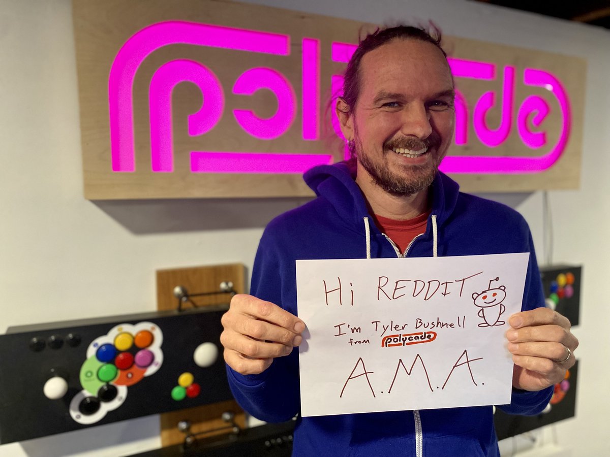 AMA with our founder Tyler Bushnell is live! Check it out here: new.reddit.com/r/IAmA/comment…
