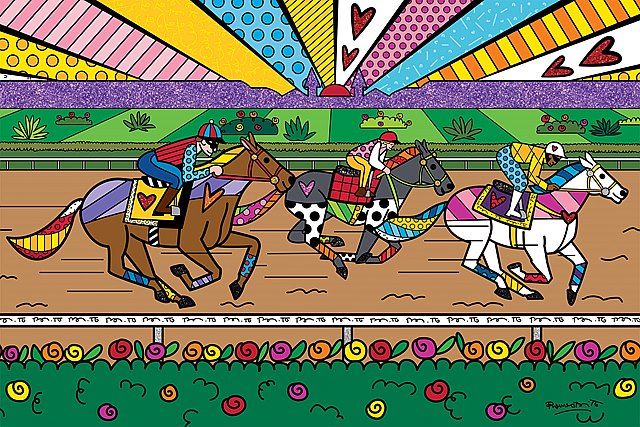 Official Art of 2023 Kentucky Derby Released bit.ly/3h4XOsF #TC2023