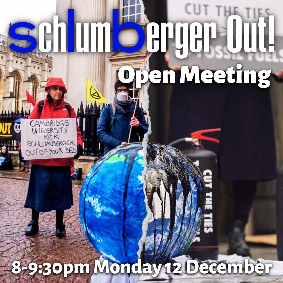 Join us online at 8pm next Monday (12th Dec) to take a look back at what our #SchlumbergerOut campaign has achieved this year and to start planning for 2023: fb.me/e/3akRkw2EQ