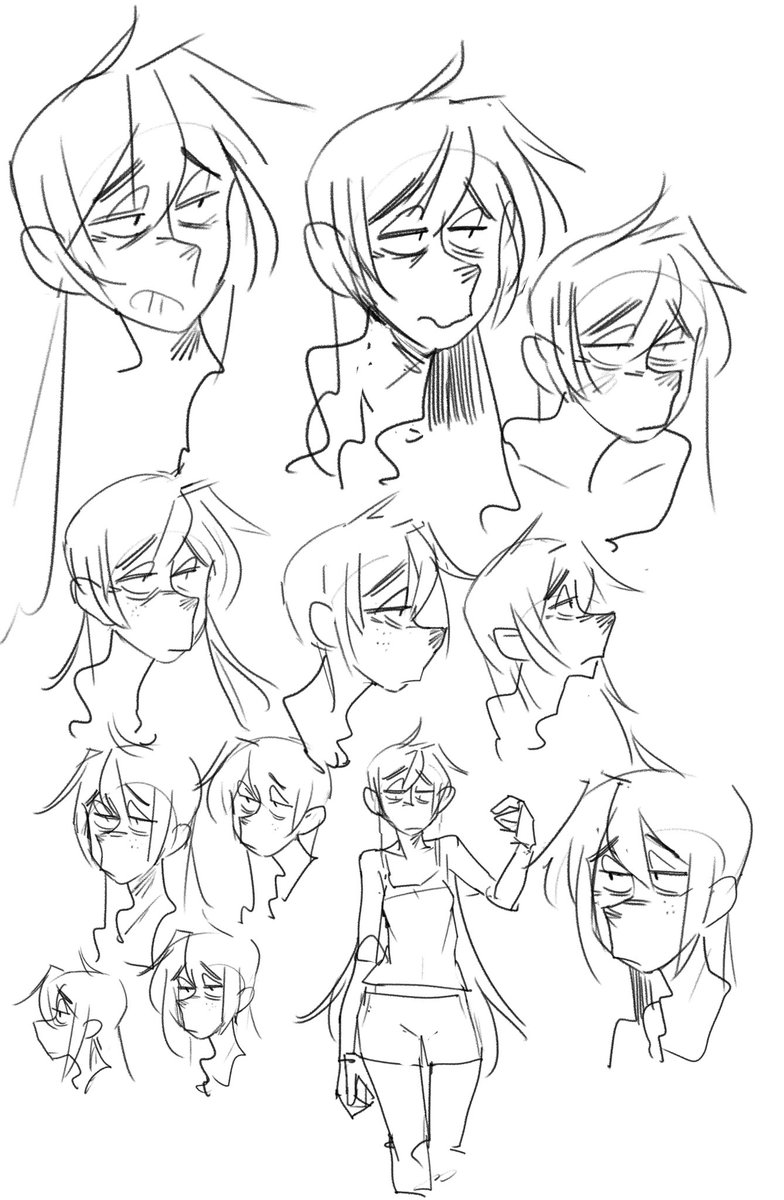 うちの子の表情落書きをば 