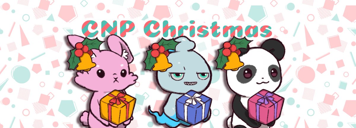 CNP Christmas
発売日：12月23日　22:00 (JST)
発行枚数：3333枚
販売価格：0.001eth
プラットフォーム：当日ミントサイトをツイートします

公式Twitter以外でのURLの共有はしませんので、必ず公式ツイートから飛んでください🙏
頑張って準備しますので当日を楽しみにしていてください🎁