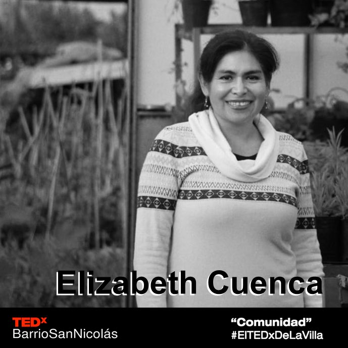 Nuestros oradores:
Elizabeth Cuenca
.
#TEDxBarrioSanNicolas
#ElTEDxDeLaVilla
#Comunidad