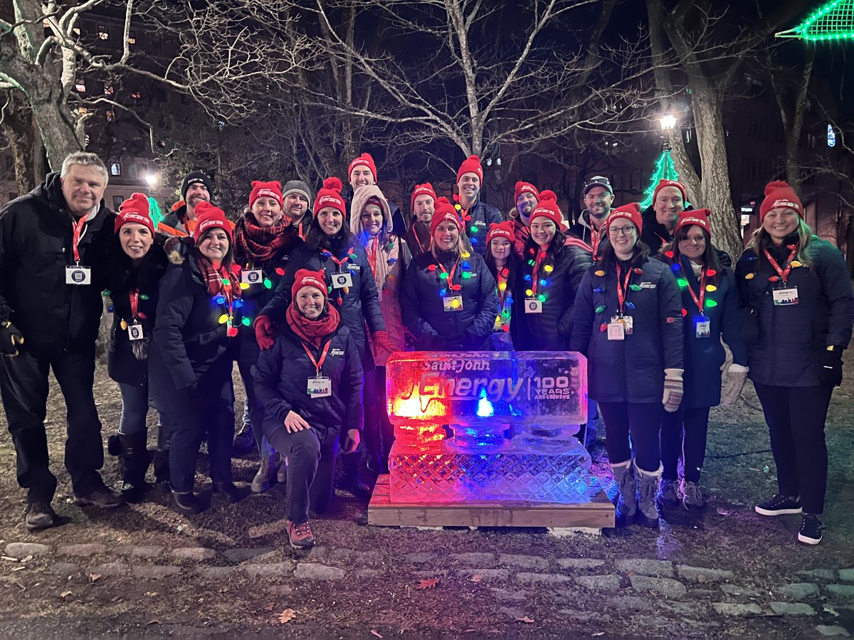 SJEnergy's tweet photo. @cityofsaintjohn What a time we had this year at #UptownSparkles - thank you to such a wonderful community! #100YearsofEnergy https://t.co/LbuMS91JpR
