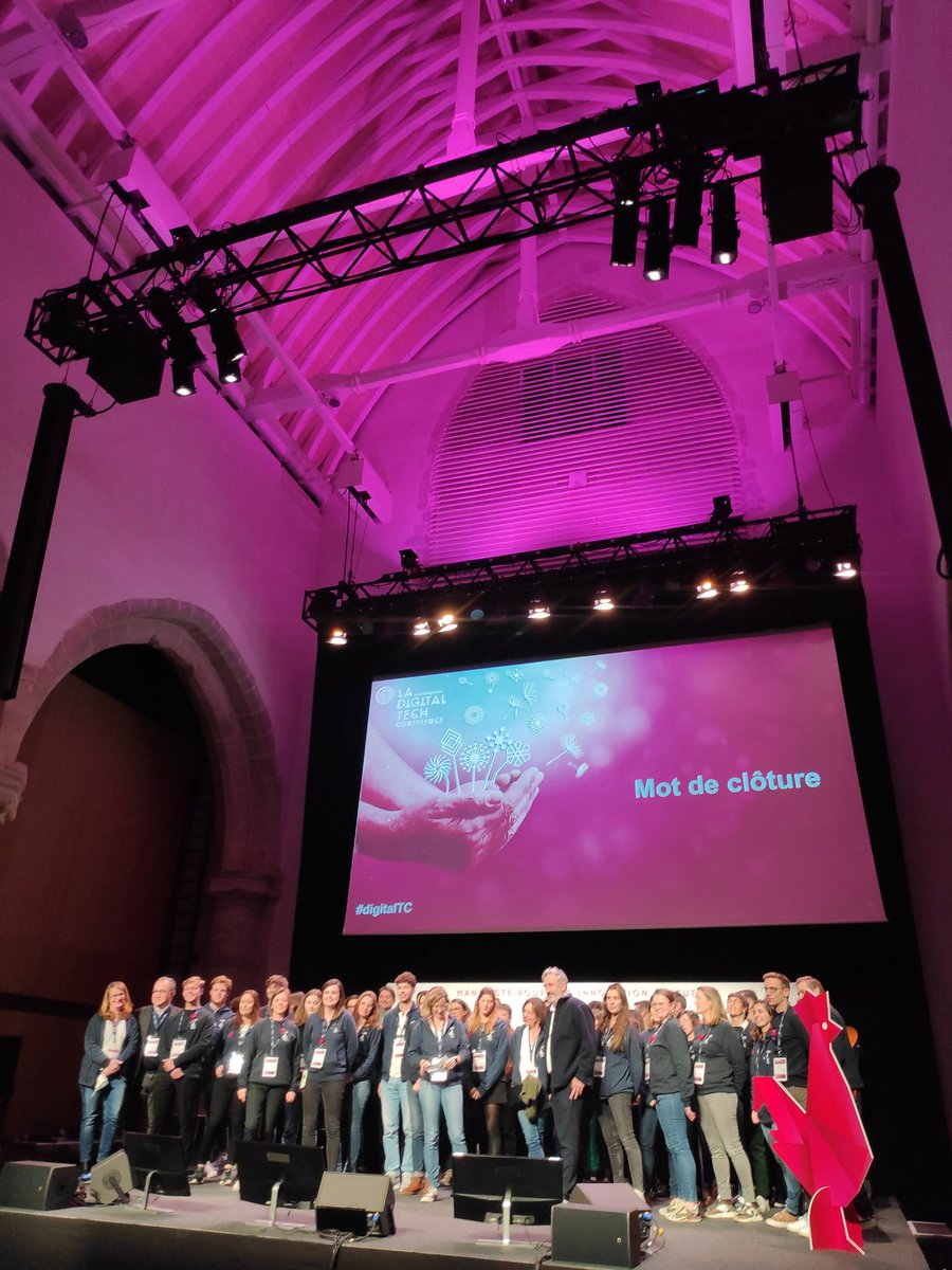 CecilePrimault's tweet image. Merci au @Le_Poool pour cette belle edition de la #digitalTC ! 
#dtc #DigitalTechConference #innovation #innovationvertueuse #poool #FRENCHtech