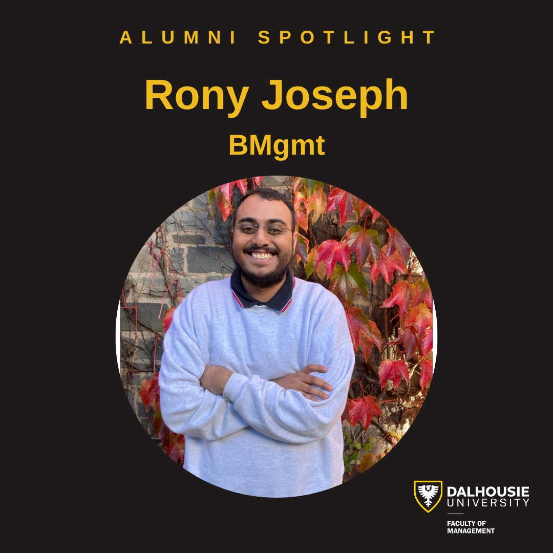 Rony Joseph’s (BMgmt’22) eyes were opened when he transferred to Dalhousie from a university in the United Arab Emirates. Learn how his experience at Dal increased his confidence and helped prepare him for the outside world.

alumni.dal.ca/alumni-story/g…