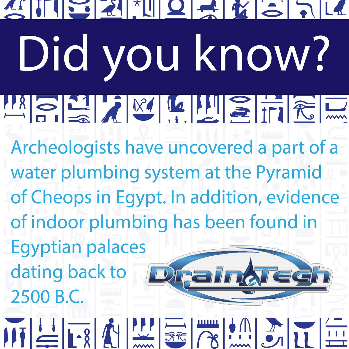 DrainTech3's tweet image. Could you imagine trying to deal with those pipe-clogging problems? Good thing we&apos;ve come a far way to make our jobs easier to get your home&apos;s drain pipes flowing properly.

#draintech #drainproblems #draincleaning #cloggedpipes #draincleaner