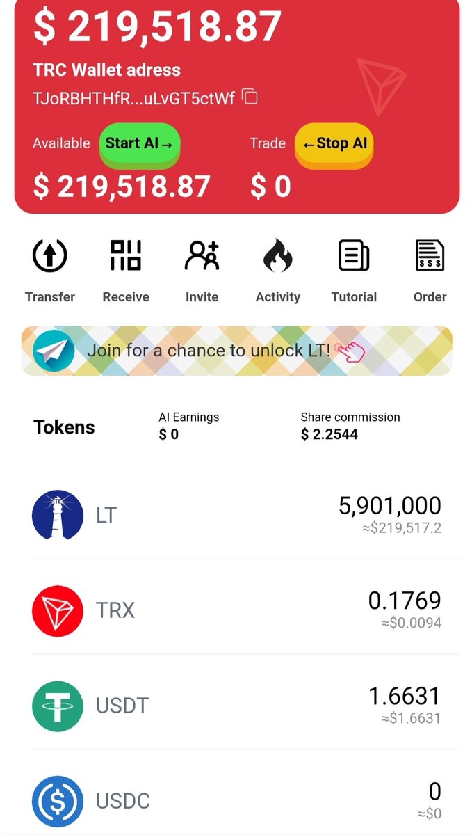 Lizzy_sla's tweet photo. Don't miss this opportunity, receive free 10,000 LT token. Go to playstore or app store and download LT Wallet, then use my invite code to receive the 10,000 LT coins.

Invitation: rksszs

Remember if you don't bind the code, you won't receive the 10,000 LT coins.

#CORE https://t.co/zebjvmfncc