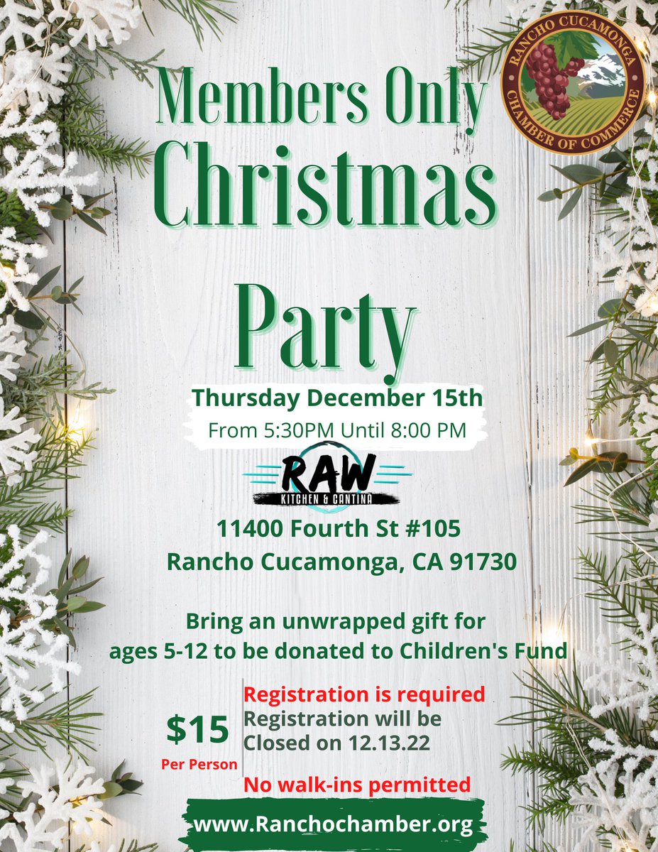 Rancho Chamber tweet media