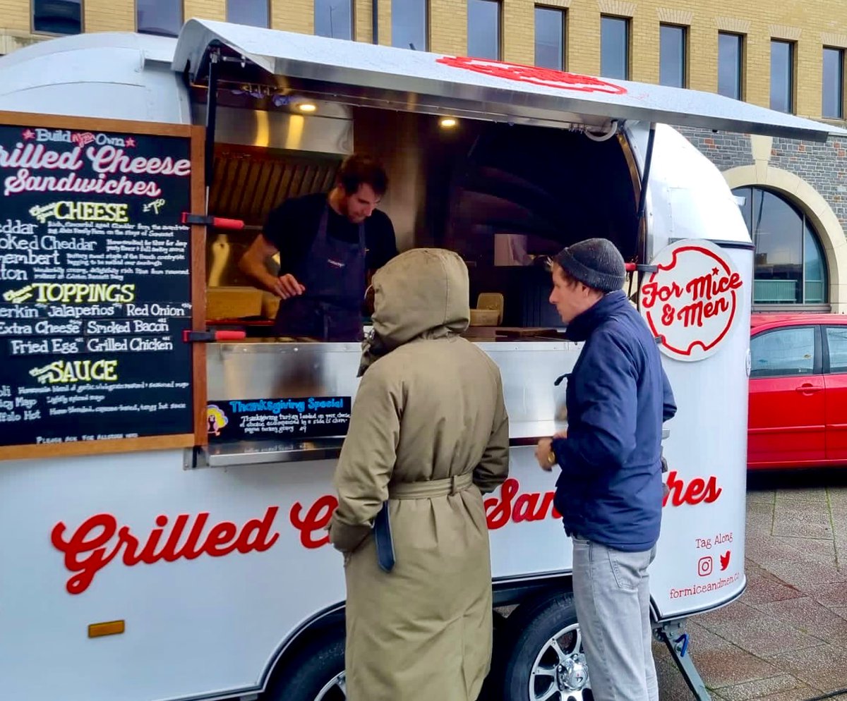 formiceandmen (@formiceandmen) on Twitter photo 🧀THIS WEEK🧀
Th: <a href="/TempleQMarket/">Temple Quay Market</a>
F: <a href="/FinzelsReachMkt/">Finzels Reach Market</a>
Su: <a href="/BuoyStreetFood/">Buoy Events</a> Harbourside
Christmas special dropping this week:
Turkey ✅
Bacon ✅
Stuffing (v) ✅
Camembert ✅
Gravy (optional v) ✅
Also: in the trailer this week! Look for the trailer, not shack 🧀THIS WEEK🧀
Th: <a href="/TempleQMarket/">Temple Quay Market</a>
F: <a href="/FinzelsReachMkt/">Finzels Reach Market</a>
Su: <a href="/BuoyStreetFood/">Buoy Events</a> Harbourside
Christmas special dropping this week:
Turkey ✅
Bacon ✅
Stuffing (v) ✅
Camembert ✅
Gravy (optional v) ✅
Also: in the trailer this week! Look for the trailer, not shack