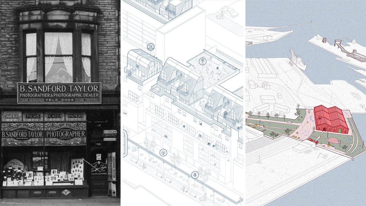 👏 (From left to right) Mohsin Ali <a href="/TheMSArch/">The MSA</a>, Thomas Faulkner @AASchool  and Kieran Ka Ming Tam <a href="/Cambridge_Uni/">Cambridge University</a>  receive Dissertation Medal Commendations. 

Find out more: ecs.page.link/vE1i1 #RIBAPresidentsMedals