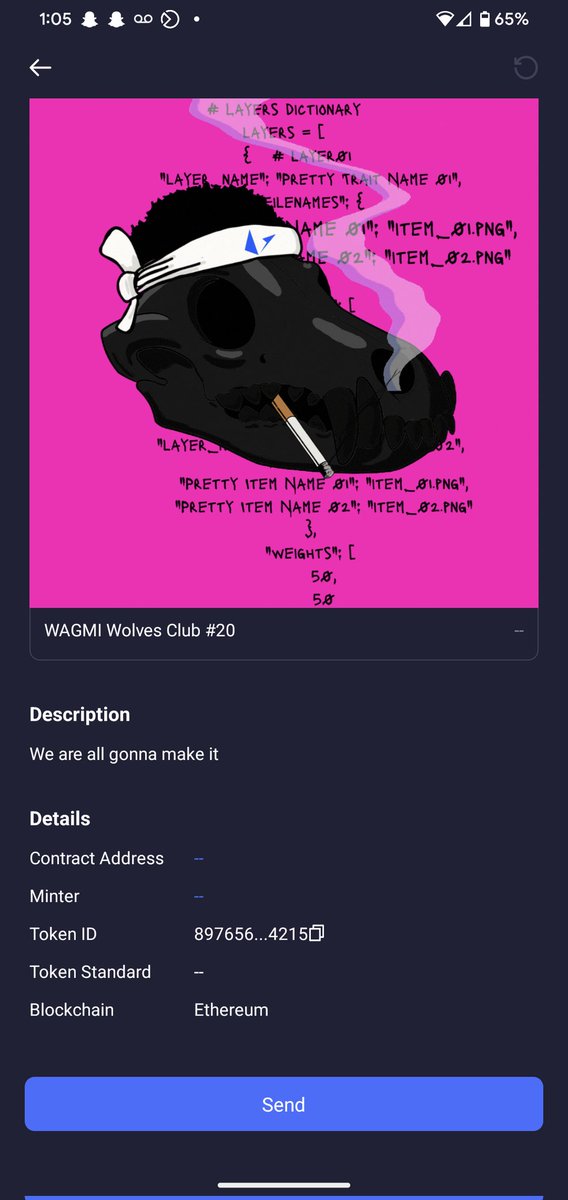 This <a href="/WagmiWolvesClub/">w</a> still hot fire. #LRC