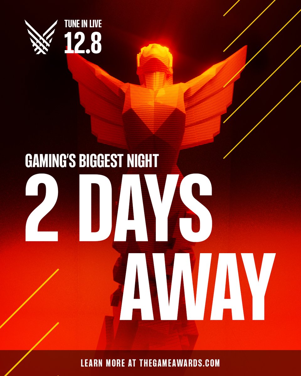 The Game Awards On Twitter Just 48 Hours Until Thegameawards Streams