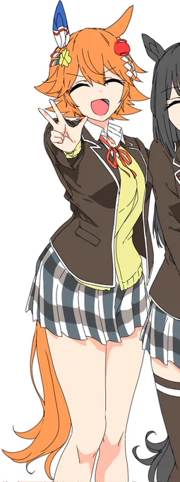 俺ガイル制服フクちゃんwip(Skebのやつ) 
