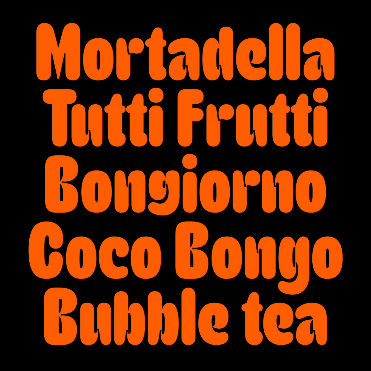 typeverything's tweet photo. Graf is now also rounded. It's called: Bubble! Check it: https://t.co/ioTq3rjP2z #fonts #typeverything https://t.co/u5sX4Z0xYr