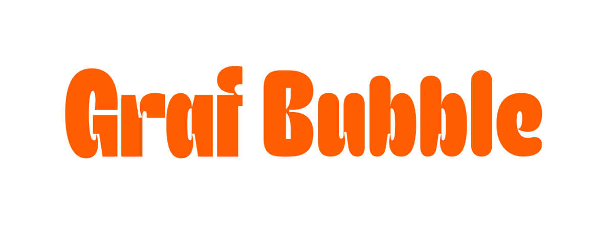 typeverything's tweet photo. Graf is now also rounded. It's called: Bubble! Check it: https://t.co/ioTq3rjP2z #fonts #typeverything https://t.co/u5sX4Z0xYr