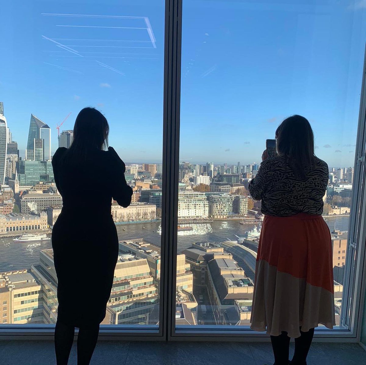 ScribaPR's tweet photo. We love our Yorkshire roots, but meeting views like these are pretty hard to beat on a crisp December day. Just wow, @TheShardLondon. 🌥️✨

We’re busy working on an incredibly exciting client project which we are super eager to shout about in 2023, but until then…🤫🎄💥 https://t.co/bkUJik6AxP