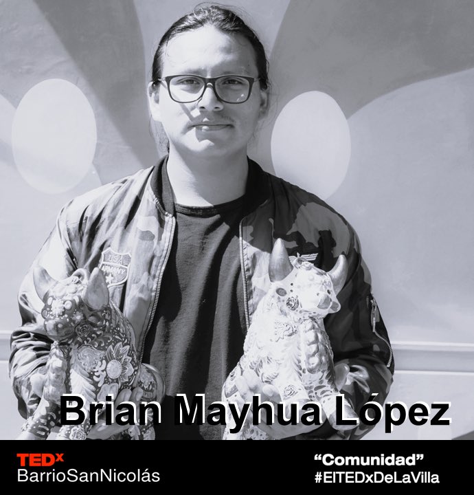 Nuestros oradores:
Brian Mayhua López
.
#TEDxBarrioSanNicolas
#ElTEDxDeLaVilla
#Comunidad