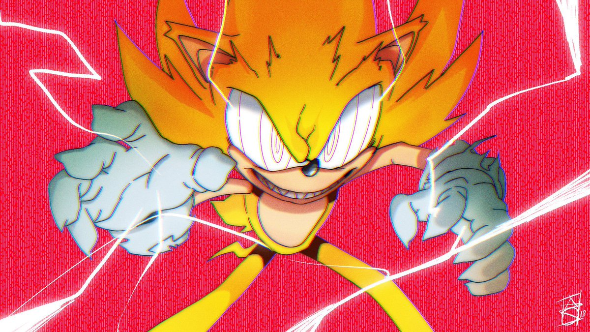 「I can do Sonic and Anime so come at me! 」|ARQのイラスト
